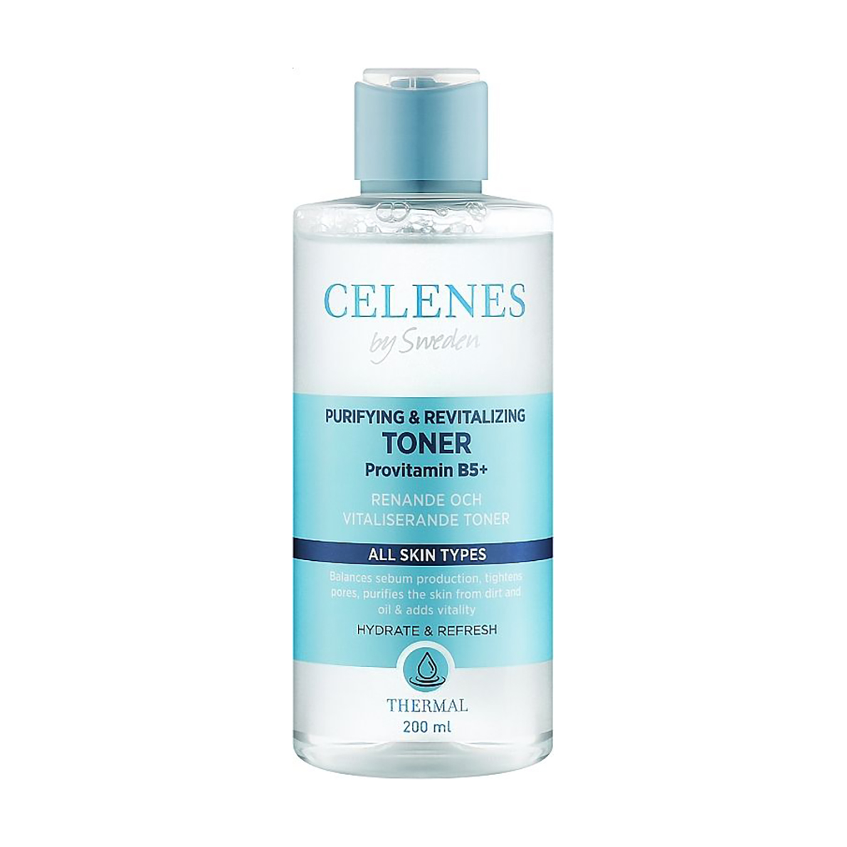 Термальний тонер для обличчя Celenes Thermal Toner, 200 мл